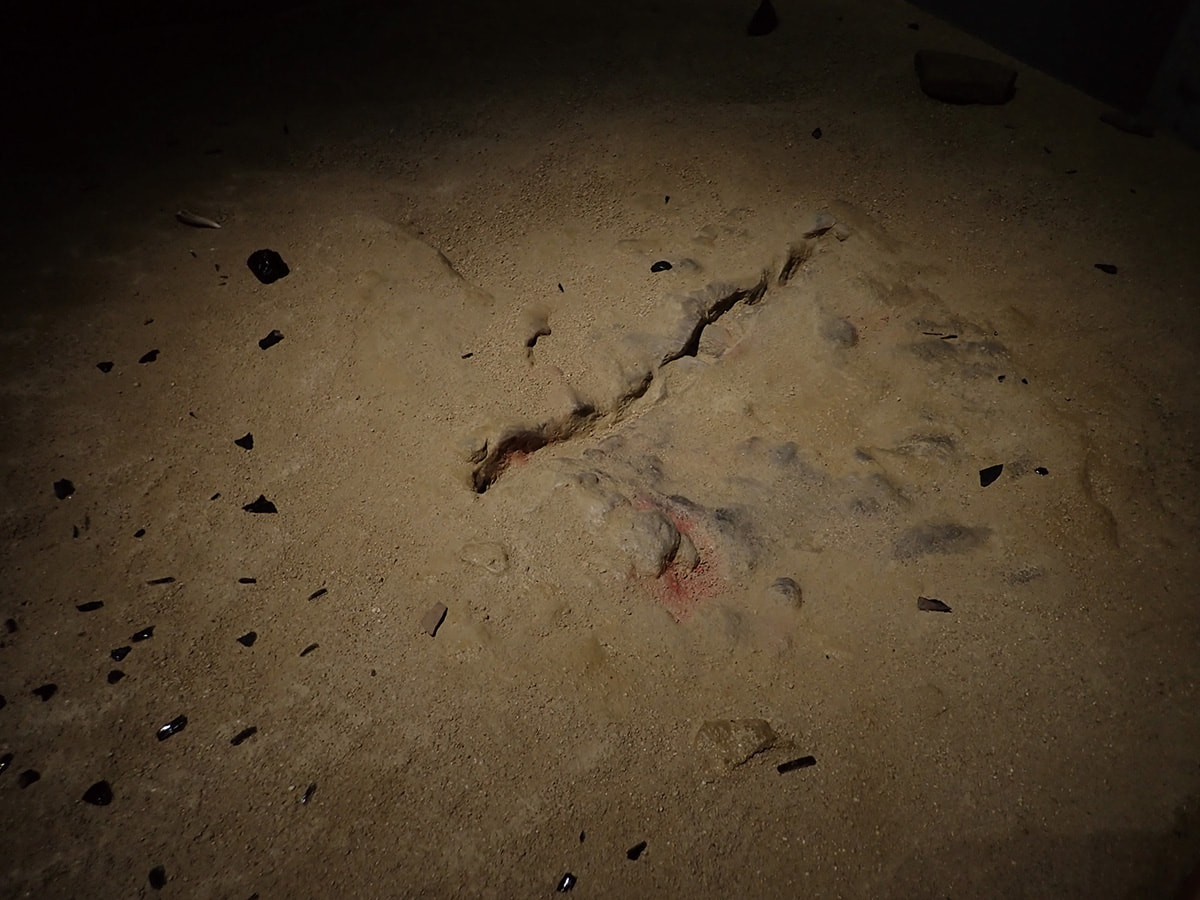 18000年間の炉跡のイメージ