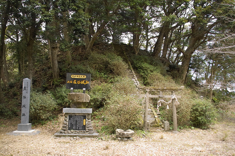 写真:直谷城跡